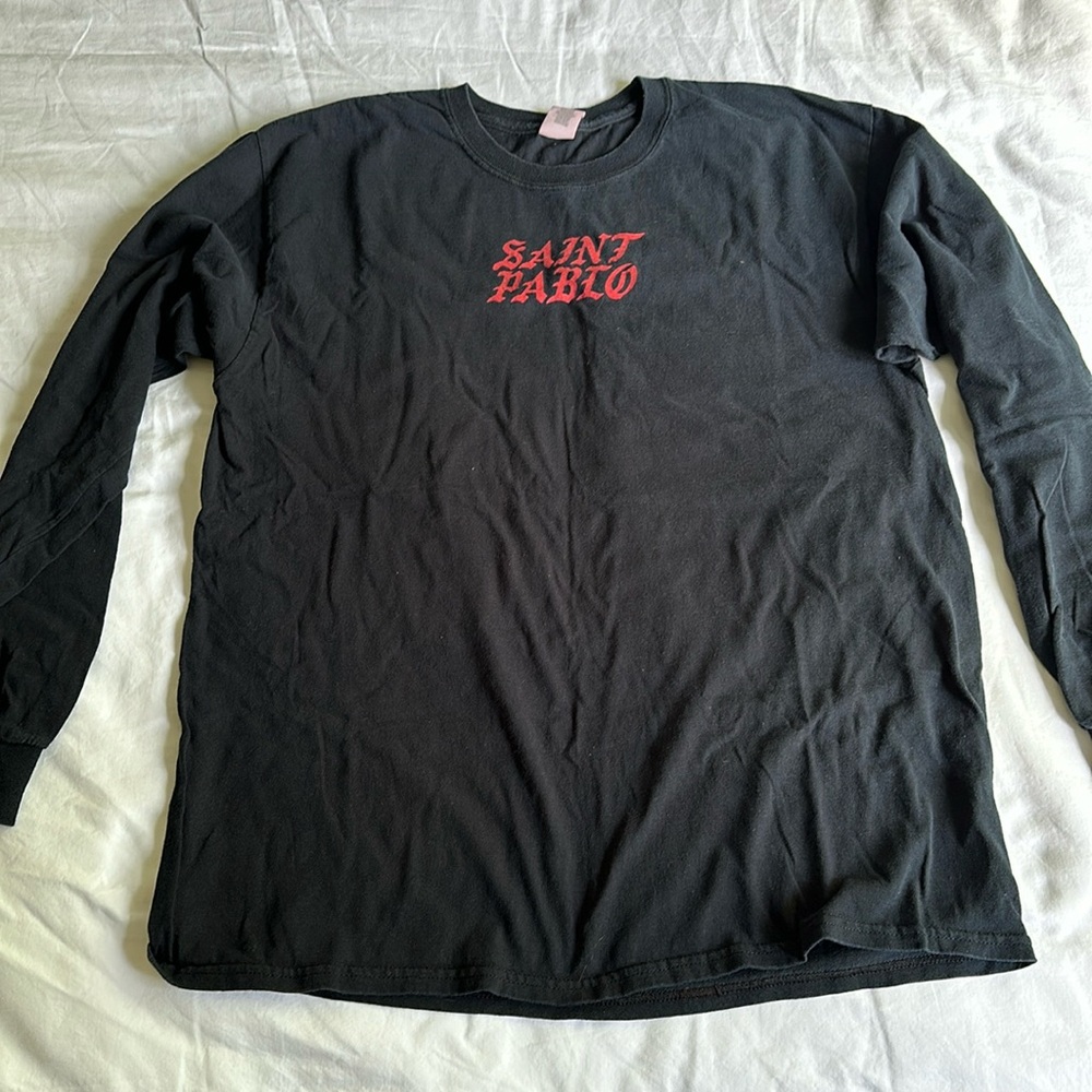 Kanye West Saint Pablo Tour Long Sleeve Shirt, Kim Kardashian back